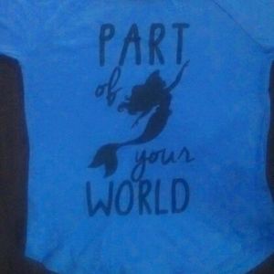 Disney Ariel "part of your world" size S t-shirt